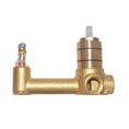 Load image into Gallery viewer, Solid Brass Wall Mixer with Spout – In-Wall Part
