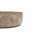 Load image into Gallery viewer, CLAYA Marvane-40-M Ceramic Above Counter Basin – Matte Stone Marble
