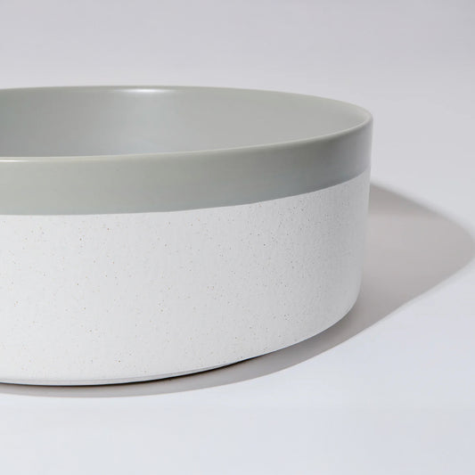 CLAYA Colour Plus-37 Ceramic Above Counter Basin – Matte Dark Grey