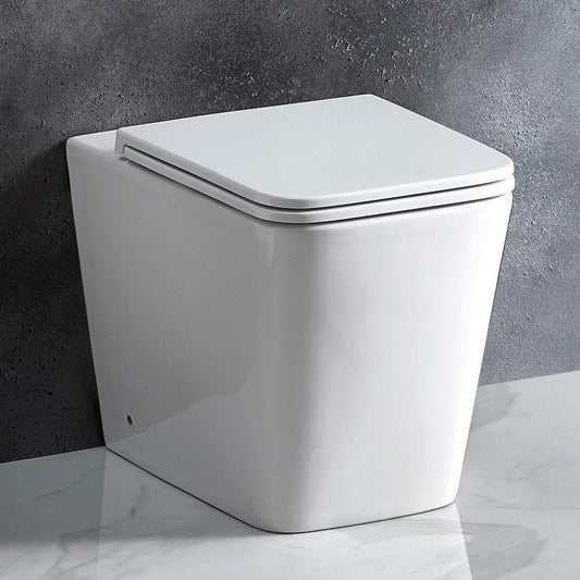 Mercio ENOX99 Rimless Wall Faced Floor Pan – Gloss White