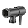 Load image into Gallery viewer, Solid Brass Water Stop Tap One Pair – Round 1/4 Turn – Gunmetal
