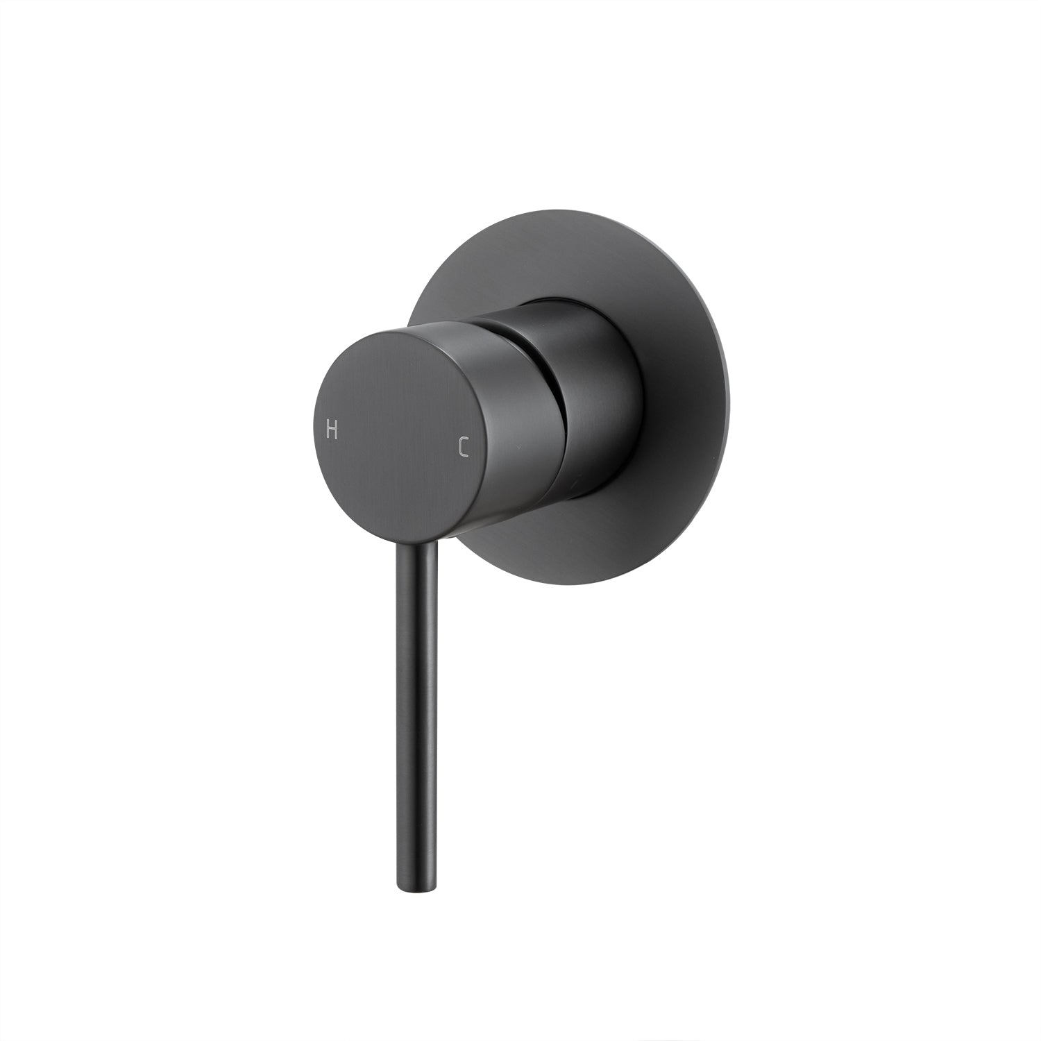 Solid Brass Wall Mixer Tap Trim Kit (Match CLPM) - Gunmetal | LUCID PIN