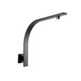 Load image into Gallery viewer, Stainless Steel Square Gooseneck Wall Shower Arm – Black
