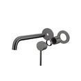Load image into Gallery viewer, Solid Brass Basin/Bath Mixer Trim Kit ONLY - Gunmetal Grey - LUCID PIN
