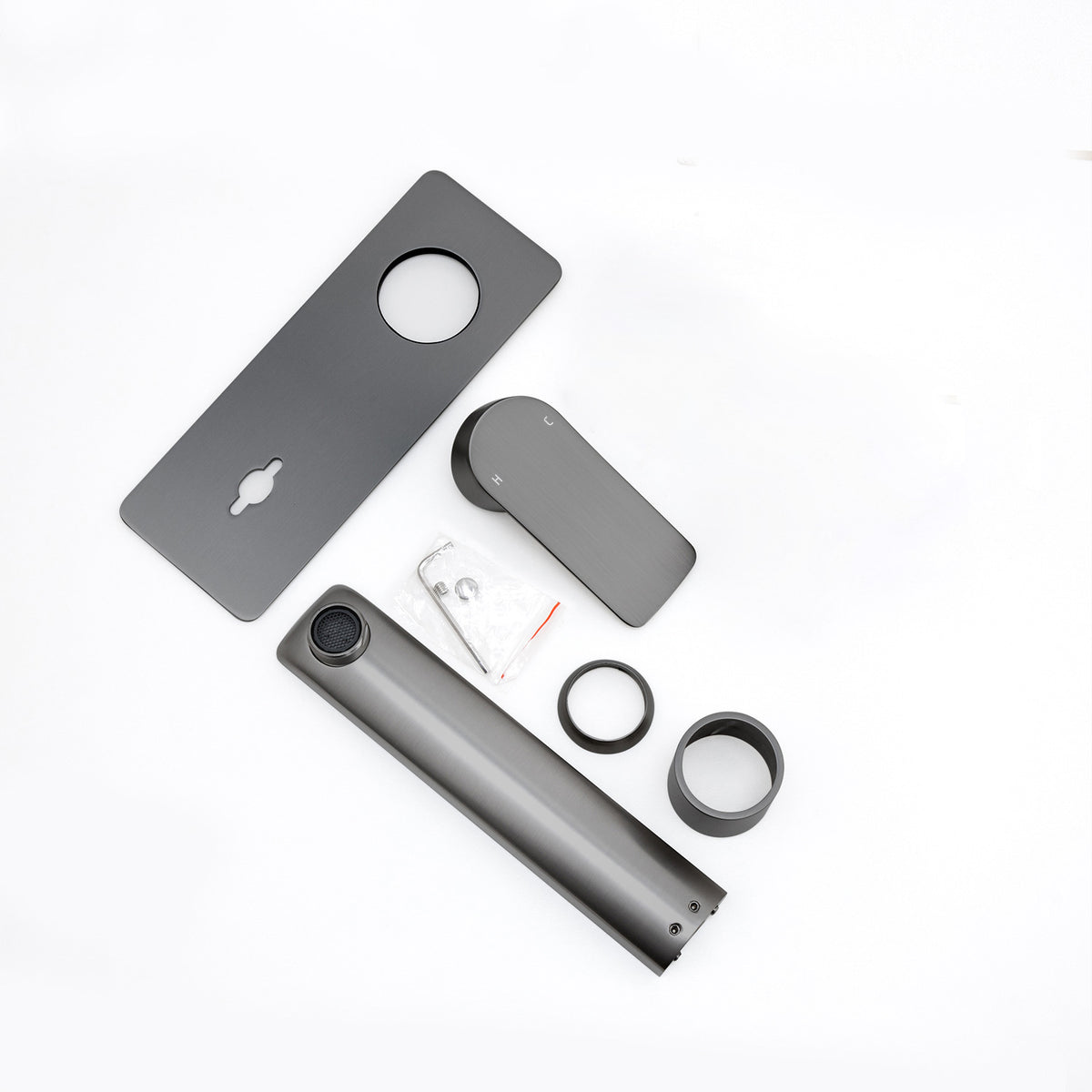 Solid Brass Basin/ Bath Mixer Trim Kit (Match CLPS) - Gunmetal | VOG