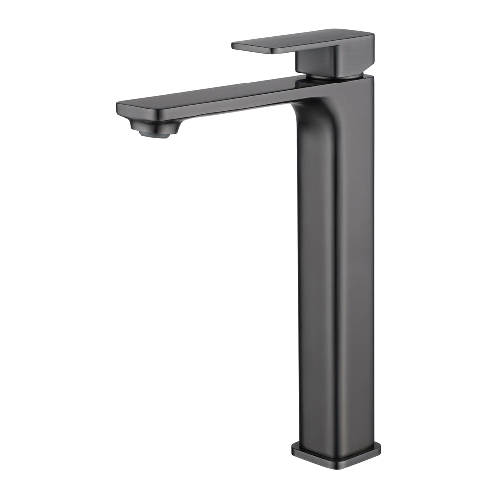 IVANO  Solid Brass Tall Basin Mixer - Gunmetal