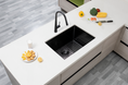 Load image into Gallery viewer, Stainless Steel Single Bowl Kitchen Sink 600 × 450mm - Gunmetal
