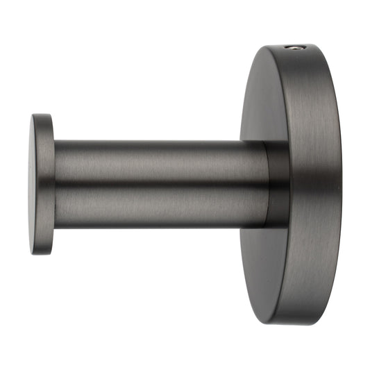 Stainless Steel Robe Hook - Gunmetal Grey - LUCID PIN