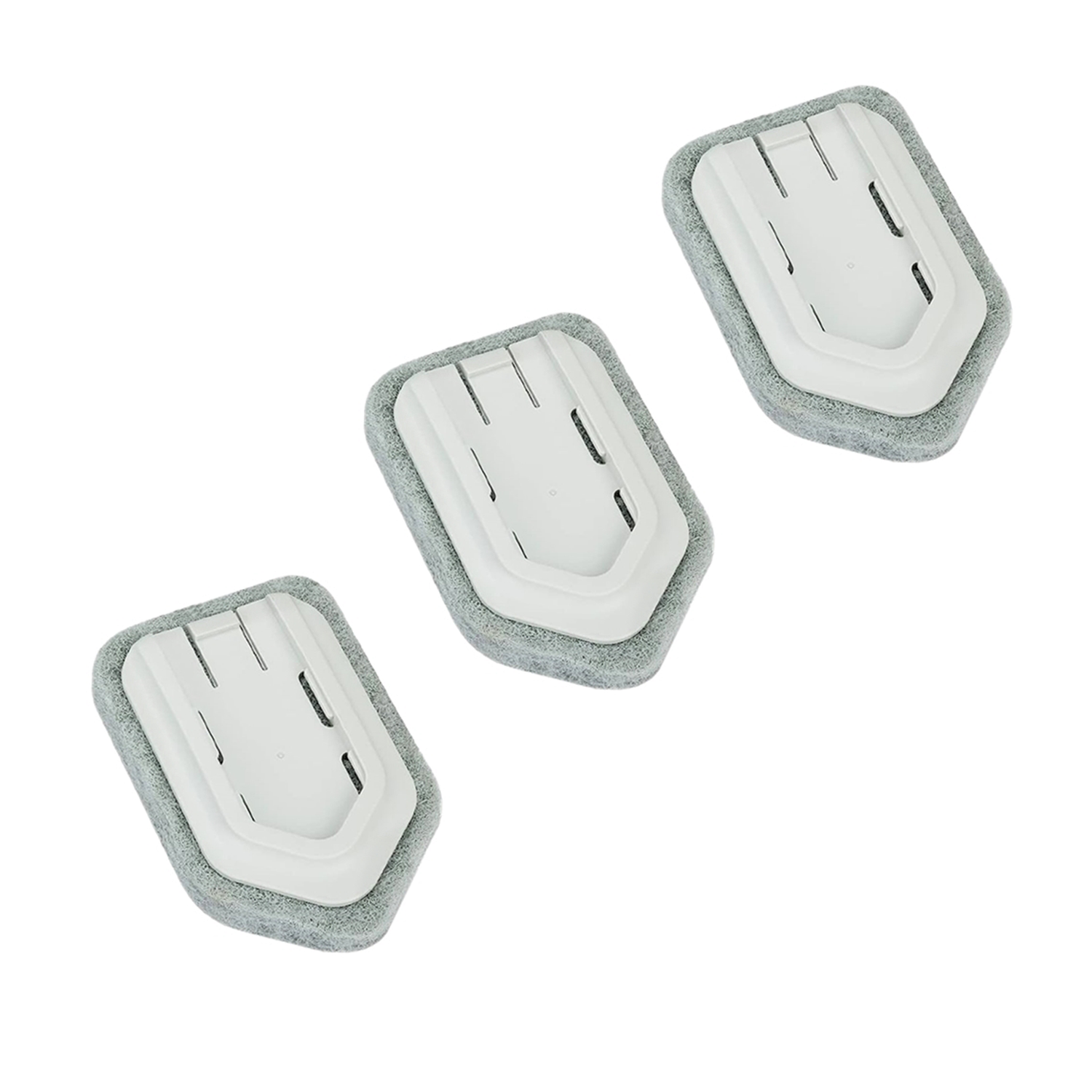 Dolanx Extendable Tile and Tub Brush with Extra Scourer Head