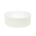 Load image into Gallery viewer, CLAYA Lucid-37 Fluted Ceramic Above Counter Basin – Matte White
