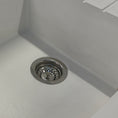 Load image into Gallery viewer, Granite Arete Stone Single Bowl Kitchen Sink with Drainboard 1000x500mm - White

