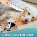 Load image into Gallery viewer, DALIPER 3-in-1 Rubber Broom Pet Hair Remover with Squeegee | Sweeper and Lint Brush
