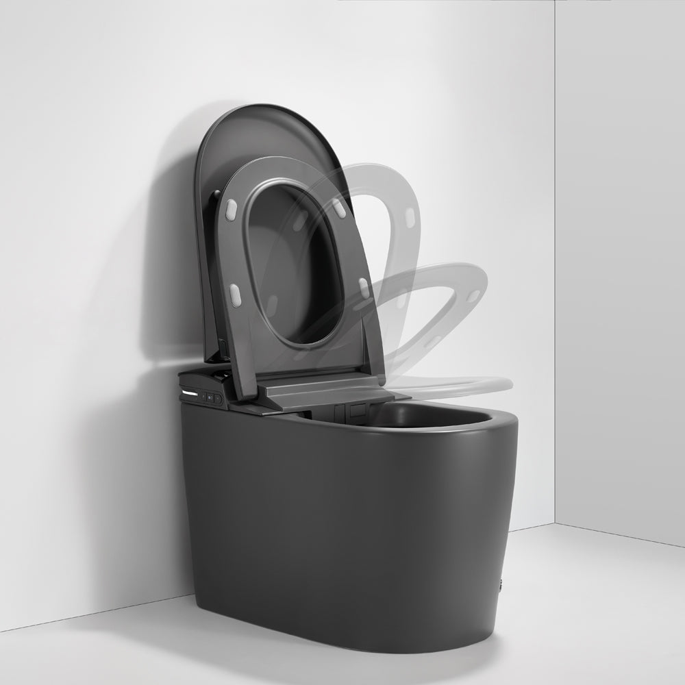 Aquaperla K69 Smart Toilet Suite with Auto Open Lid & Bidet -  White