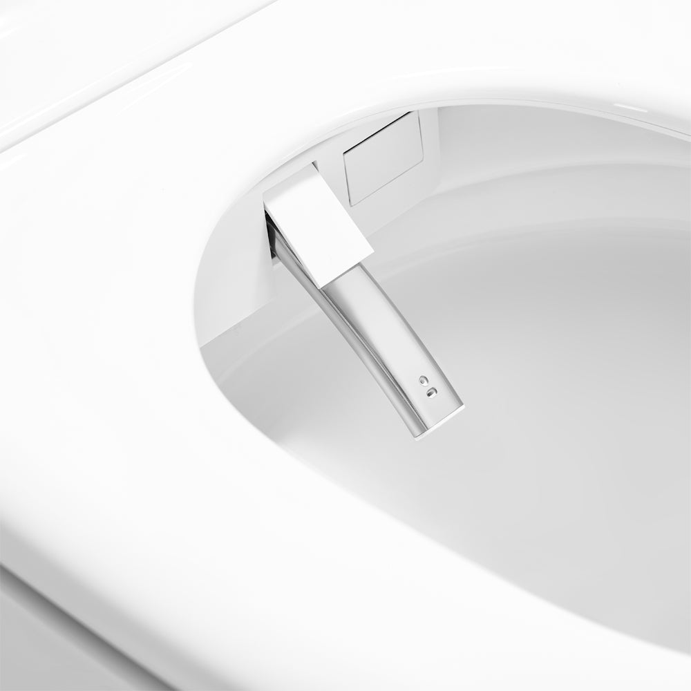 Aquaperla K69 Smart Toilet Suite with Auto Open Lid & Bidet -  White
