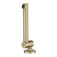 Load image into Gallery viewer, Solid Brass Basin/Bath Swivel Wall Spout Round - Light Brushed Brass Gold
