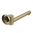 Load image into Gallery viewer, Solid Brass Basin/Bath Swivel Wall Spout Round - Light Brushed Brass Gold
