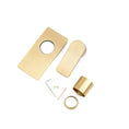 Load image into Gallery viewer, Solid Brass Wall Mixer Tap Trim Kit (Match CLPM) - Light Brushed Brass Gold | VOG
