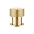 Load image into Gallery viewer, Knurled Wall Mixer Handle Only (Match CLPM) – Light Brushed Brass | MOON
