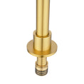 Load image into Gallery viewer, MOON  Solid Brass Swivel Basin Mixer - Light Brushed Brass
