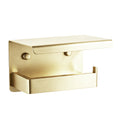 Load image into Gallery viewer, Stainless Steel Toilet Paper Holder- Light Brushed Brass | IVANO
