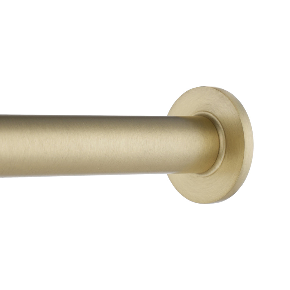 Stainless Steel Toilet Paper Holder- Light Brushed Brass Gold - LUCID PIN