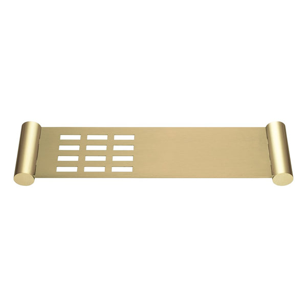 Stainless Steel Shelf - Light Brushed Brass | LUCID PIN