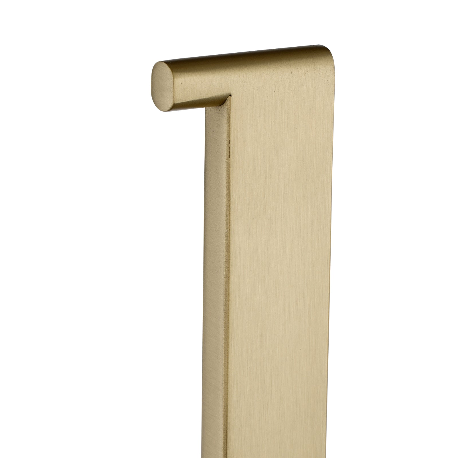 VOG  Zinc-Alloy and Brass Hand Towel Rail - Light Brushed Brass