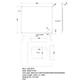 Load image into Gallery viewer, Backlit LED Bathroom Mirror with Frosted Edge - 600mm | 900mm | 1200mm | 1500mm

