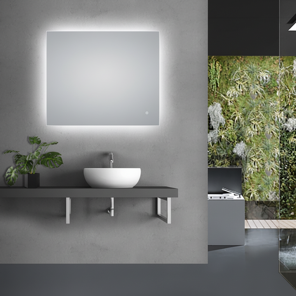 Backlit Rectangular LED Bathroom Mirror - 600mm | 900mm | 1200mm