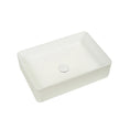 Load image into Gallery viewer, CLAYA Lucid-50 Fluted Rectangle Ceramic Above Counter Basin – Gloss White
