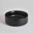 Load image into Gallery viewer, CLAYA Luna-36 Above Counter Round Basin – Matte Black
