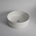 Load image into Gallery viewer, CLAYA Luna-36 Above Counter Round Basin – Matte White
