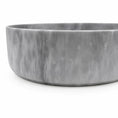 Load image into Gallery viewer, CLAYA MOON-40 Ceramic Round Above Counter Basin – Matte Grey Marble
