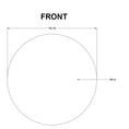 Load image into Gallery viewer, Carysil 800mm round bathroom mirror product view
