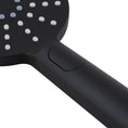 Load image into Gallery viewer, ABS 3 Functions Handheld Shower Head Round - Black
