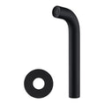 Load image into Gallery viewer, Solid Brass Wall Spout with Flat Back Plate - Black | LUCID PIN
