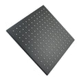 Load image into Gallery viewer, Solid Brass 250mm Shower Head Square - Black
