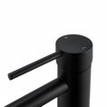 Load image into Gallery viewer, Solid Brass Tall Basin Mixer - Black - LUCID PIN
