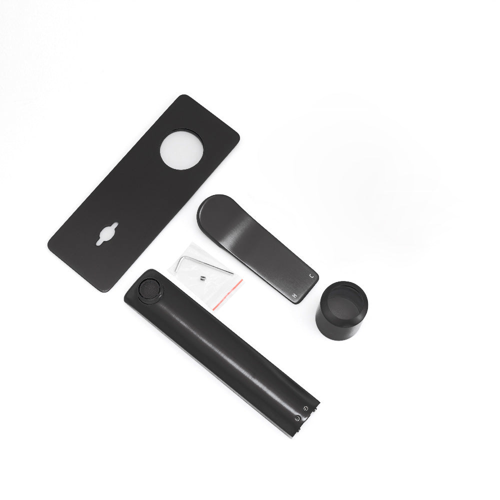 Solid Brass Basin/Bath Mixer Trim Kit (Match CLPS) - Black | RUSHY