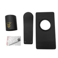 Load image into Gallery viewer, Solid Brass Wall Mixer Tap Trim Kit (Match CLPM) - Black | RUSHY
