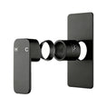 Load image into Gallery viewer, Solid Brass Wall Mixer Tap Trim Kit (Match CLPM) - Black | IVANO
