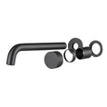 Load image into Gallery viewer, Solid Brass Wall Mixer Trim Kit (Match CLPS) - Black | MOON
