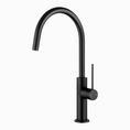 Load image into Gallery viewer, Solid Brass Standard Kitchen Mixer II - Black
