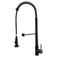 Load image into Gallery viewer, Solid Brass Pull Out Kitchen Mixer - Black
