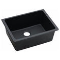 Load image into Gallery viewer, Granite Arete Stone Single Bowl Kitchen Sink 635*469mm - Black
