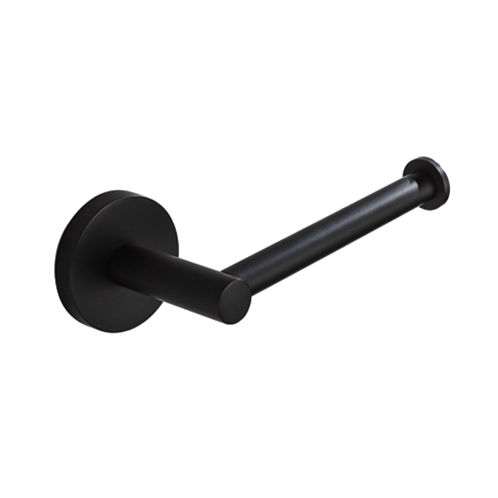 Stainless Steel Toilet Paper Holder- Black - LUCID PIN