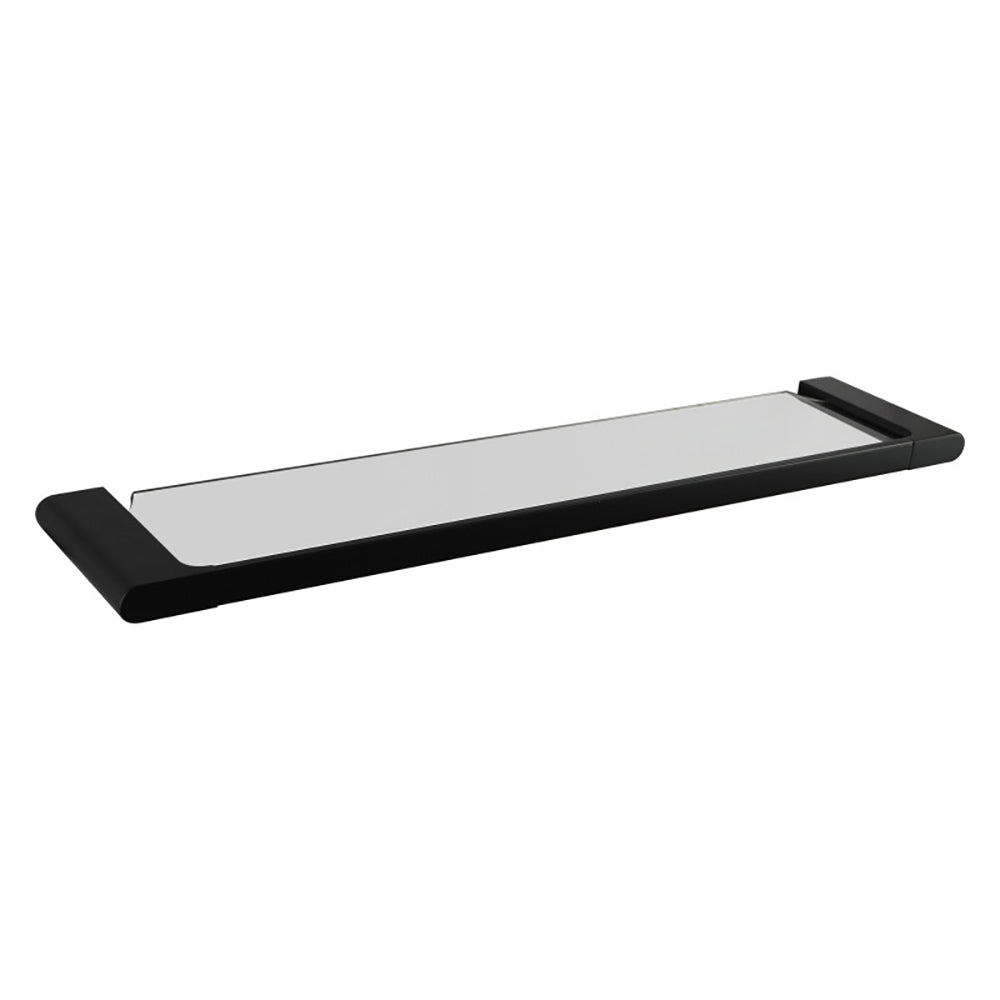 Zinc-alloy and Glass Shelf - Black - VOG