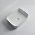Load image into Gallery viewer, CLAYA Oval-50 Oval Ceramic Above Counter Basin – 500mm Gloss White
