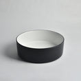 Load image into Gallery viewer, CLAYA P-Arrow-36 Round Ceramic Above Counter Basin - Textured Matte Black
