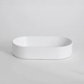 Load image into Gallery viewer, CLAYA Pill-52 Ceramic 525mm Above Counter Basin – Matte White
